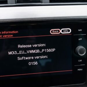 Aktywacja Apple CarPlay i Android Auto MOI3 – VW Passat (MOI3_EU_VWMQB), ekran systemu