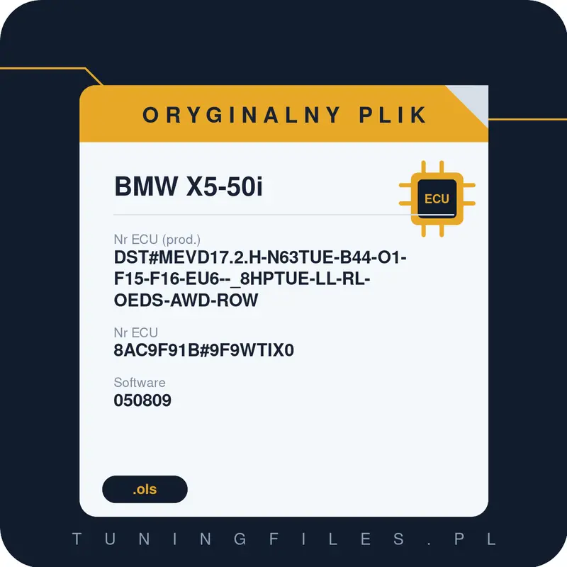 Oryginalny plik BMW X5-50i DST#MEVD17.2.H-N63TUE-B44-O1-F15-F16-EU6--_8HPTUE-LL-RL-OEDS-AWD-ROW 8AC9F91B#9F9WTIX0 050809 #8AC9F91B#9F9WTIX0