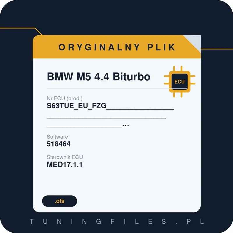 Oryginalny plik BMW M5 4.4 Biturbo S63TUE_EU_FZG__________________________________________________________________#8BC9450B#S63TUE_EU_FZG _text 518464