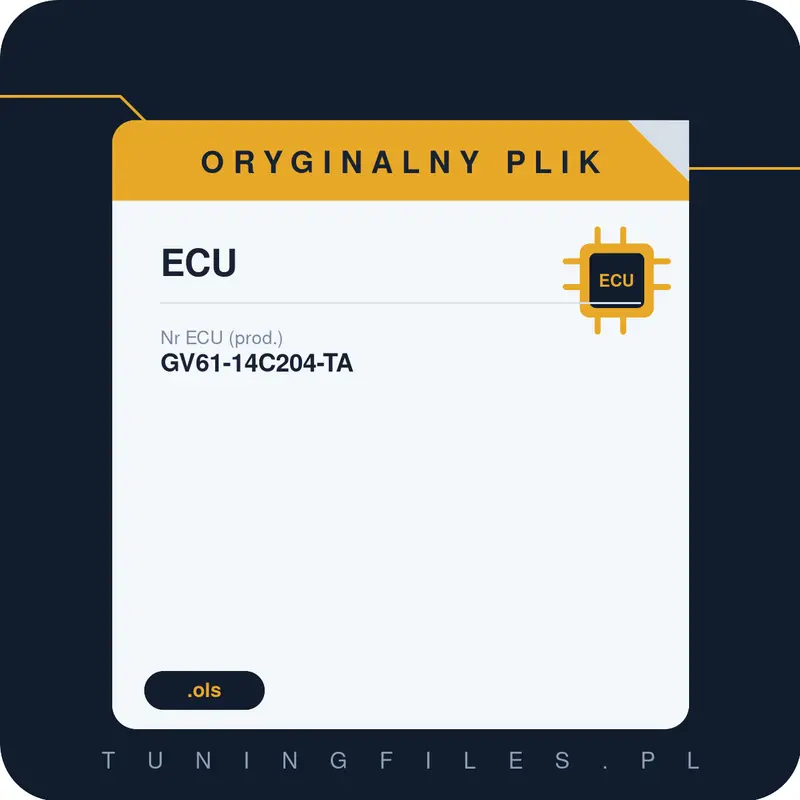 Oryginalny plik GV61-14C204-TA