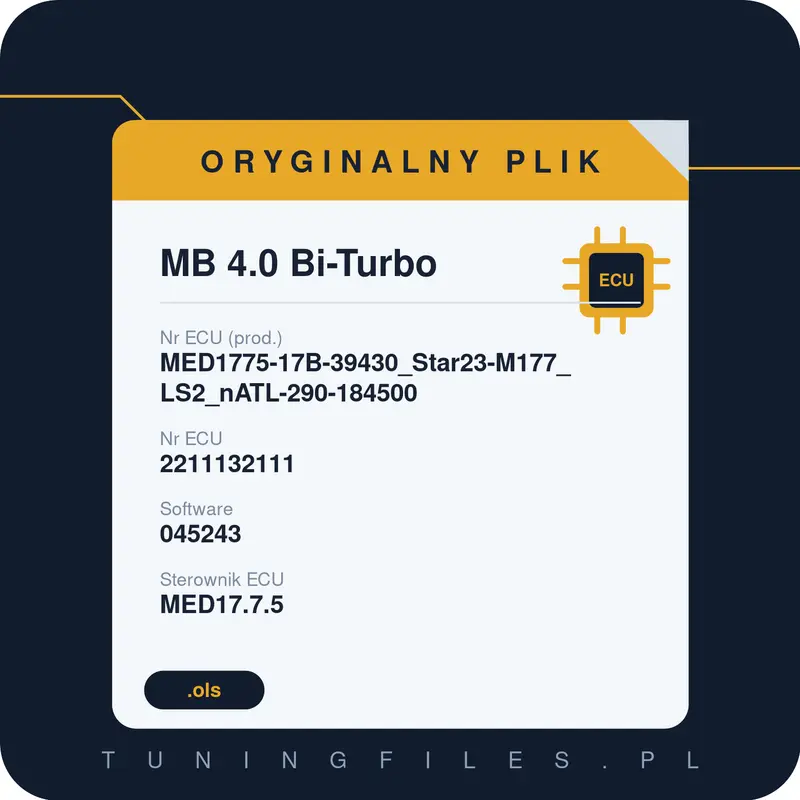 Oryginalny plik MB 4.0 Bi-Turbo MED1775-17B-39430_Star23-M177_LS2_nATL-290-184500 2211132111 045243