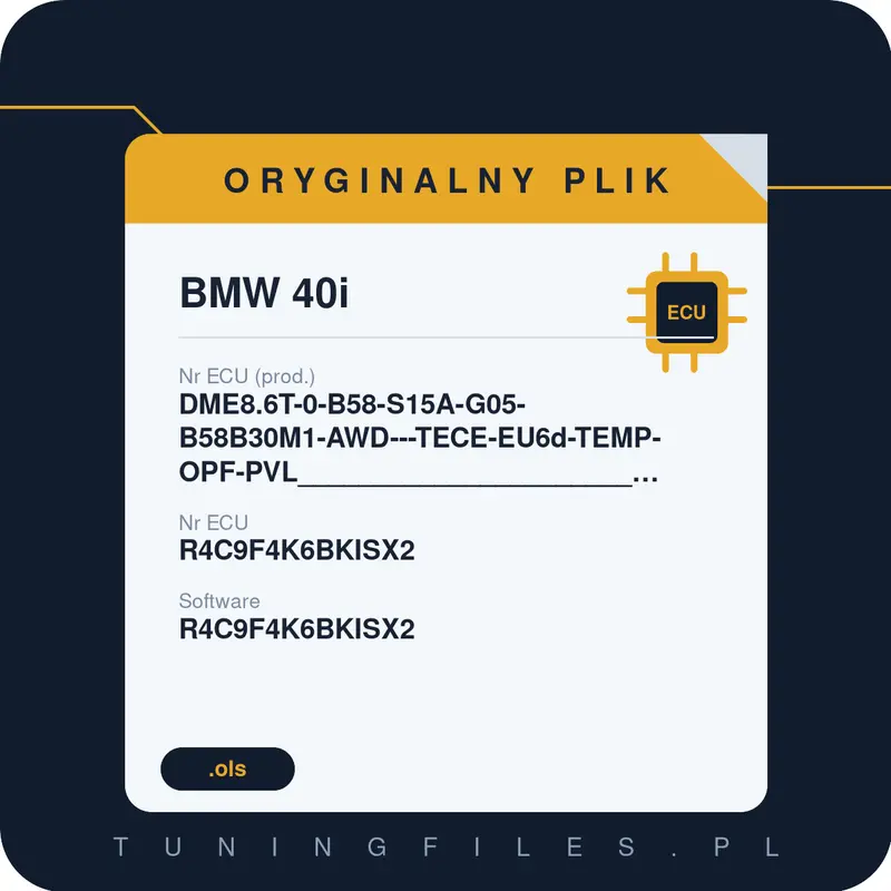Oryginalny plik BMW 40i DME8.6T-0-B58-S15A-G05-B58B30M1-AWD---TECE-EU6d-TEMP-OPF-PVL________________________________________#R4C9F4K6BKISX2 R4C9F4K6BKISX2 R4C9F4K6BKISX2 R4C9F4K6B