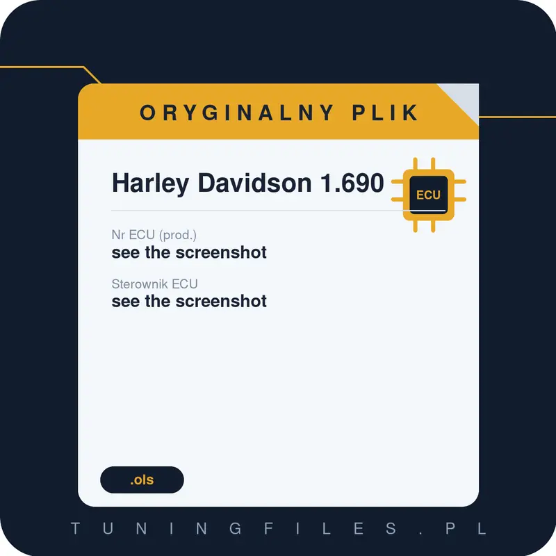 Oryginalny plik Harley Davidson 1.690 see the screenshot