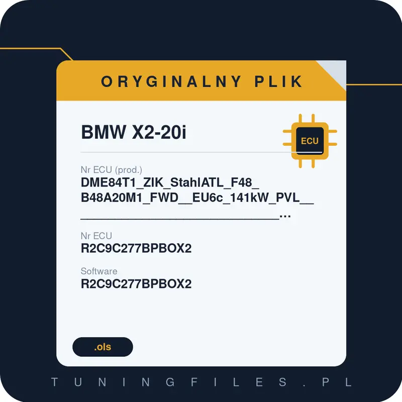 Oryginalny plik BMW X2-20i DME84T1_ZIK_StahlATL_F48_B48A20M1_FWD__EU6c_141kW_PVL_______________________________________________#R2C9C277BPBOX2 R2C9C277BPBOX2 R2C9C277BPBOX2 R2C9C277B