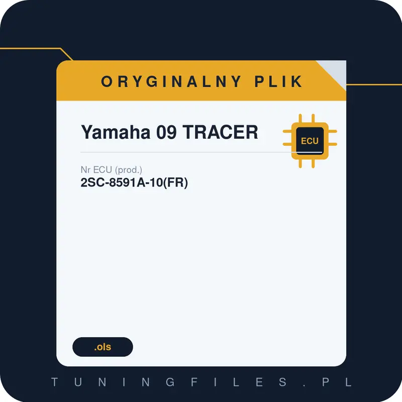 Oryginalny plik Yamaha 09 TRACER 2SC-8591A-10(FR)