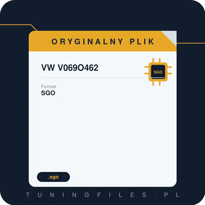 Oryginalny Plik SGO VW V069O462