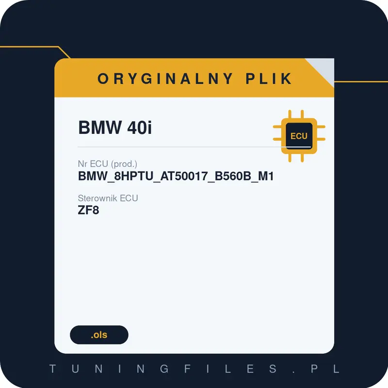 Oryginalny plik BMW 40i BMW_8HPTU_AT50017_B560B_M1