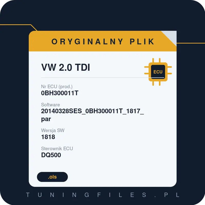 Oryginalny plik VW 2.0 TDI 0BH300011T 20140328SES_0BH300011T_1817_par 1818
