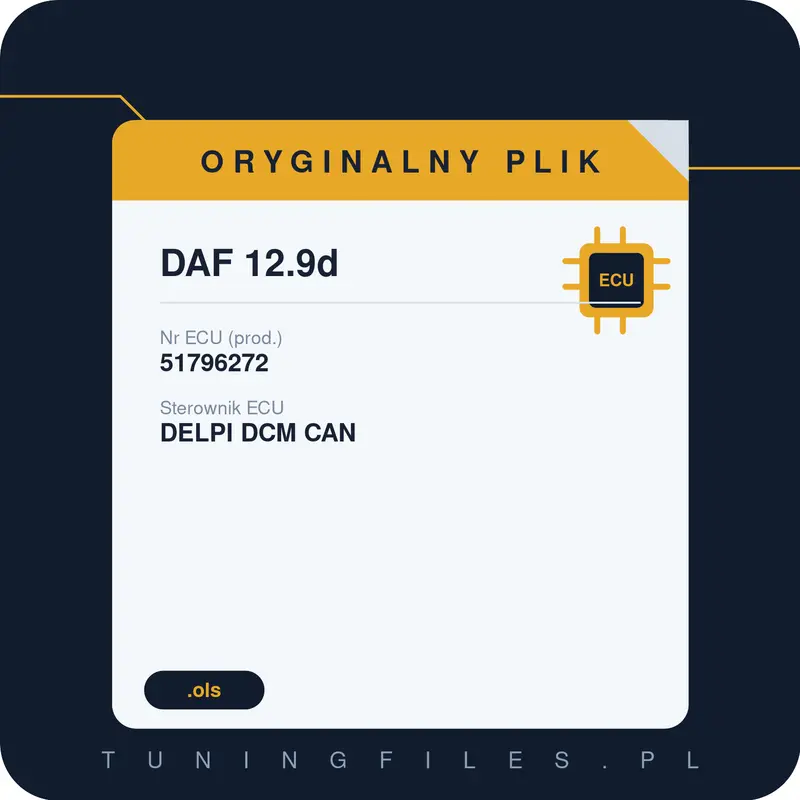 Oryginalny plik DAF 12.9d 51796272