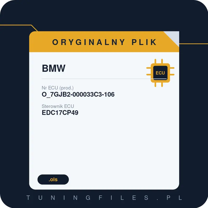 Oryginalny plik BMW O_7GJB2-000033C3-106