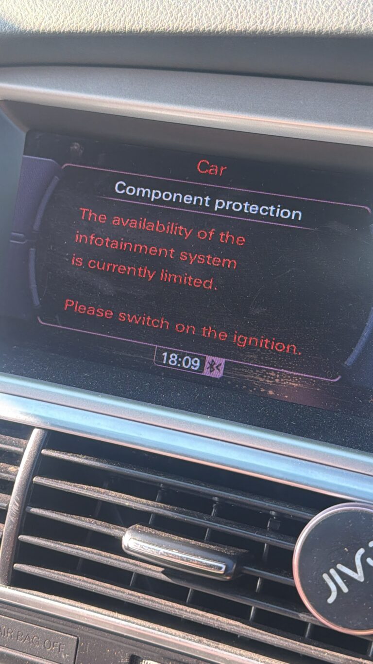 Zdjęcie blokady komponentu (Component Protection) – Audi A6 C6 - sklep szarbi.net