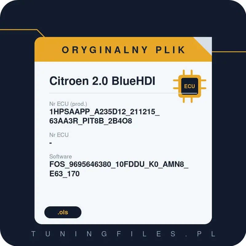 Oryginalny plik Citroen 2.0 BlueHDI 1HPSAAPP_A235D12_211215_63AA3R_PIT8B_2B4O8 FOS_9695646380_10FDDU_K0_AMN8_E63_170