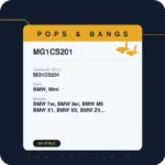 Włączenie Popsów w sterowniku MG1CS201 – BMW, Mini