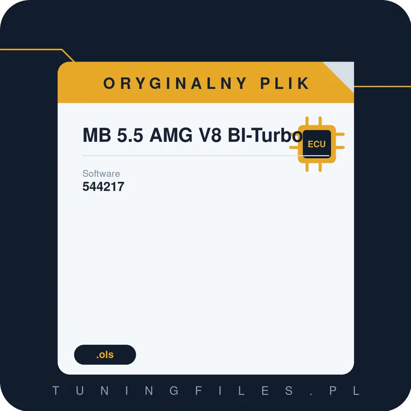 Oryginalny plik MB 5.5 AMG V8 BI-Turbo 544217