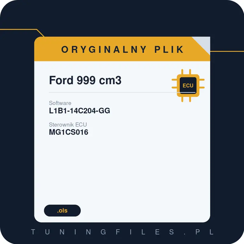 Oryginalny plik Ford 999 cm3 L1B1-14C204-GG