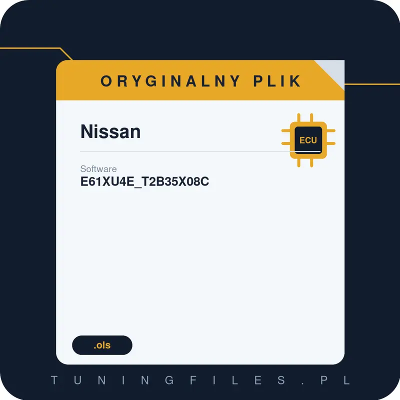 Oryginalny plik Nissan E61XU4E_T2B35X08C